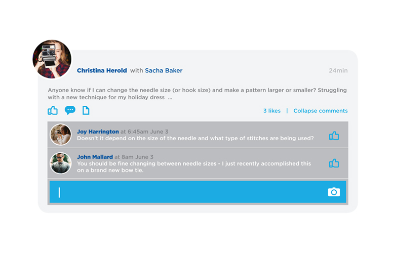 Facebook Redesign Text Box | THE CREATIVE BEAST Facebook Redesign | THE CREATIVE BEAST