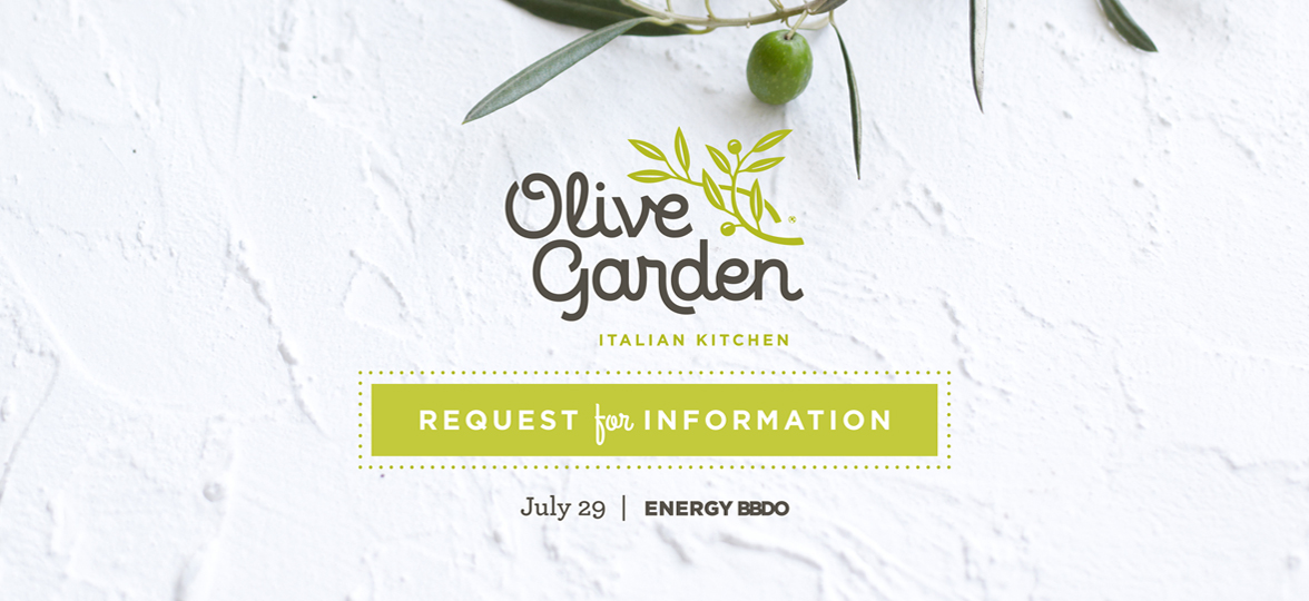 Olive Garden Olive Garden | THE CREATIVE BEAST