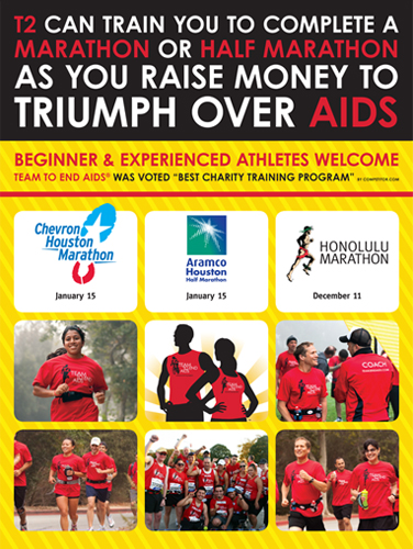 TEAM TO END AIDS Poster  TEAM TO END AIDS Poster | THE CREATIVE BEAST