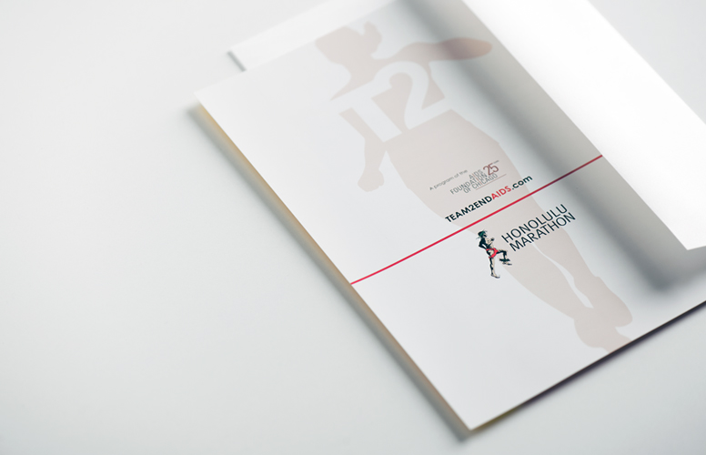 TEAM TO END AIDS Flyer  TEAM TO END AIDS Flyer | THE CREATIVE BEAST